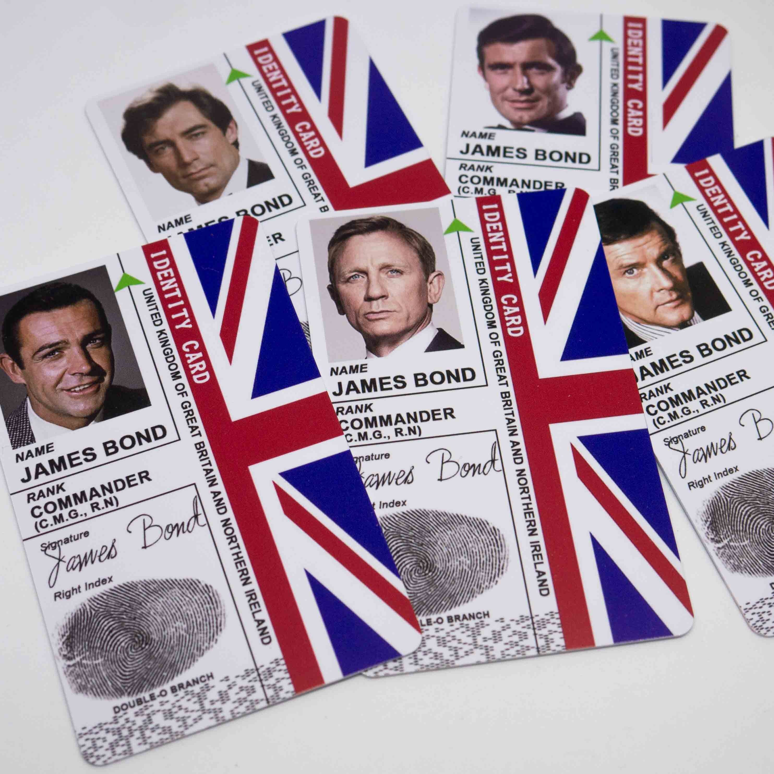 James Bond 007 Id Card