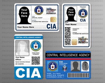 Crime Investigation Agency Id Card