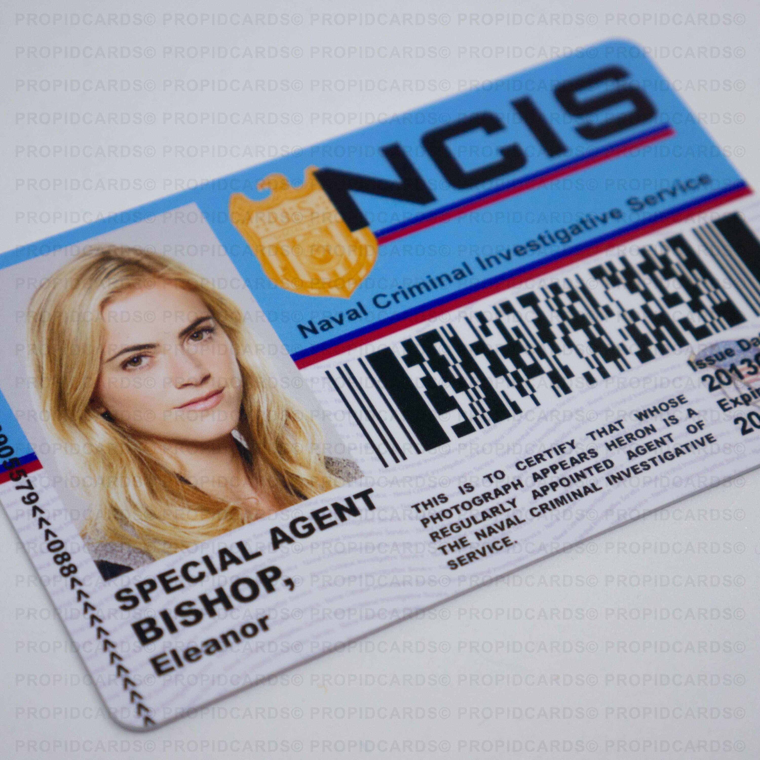 Novelty NCIS TV Show ID Badge Horizontal Wallet Version - Etsy UK