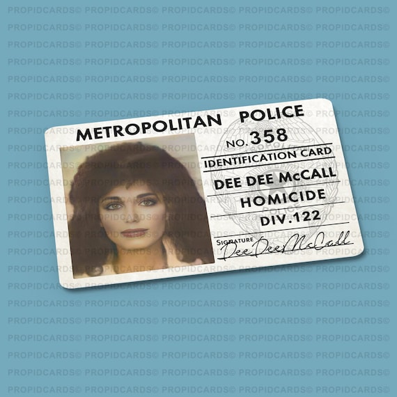 Art & Collectibles Collectibles Metro Police ID Cards Stepfanie Kramer