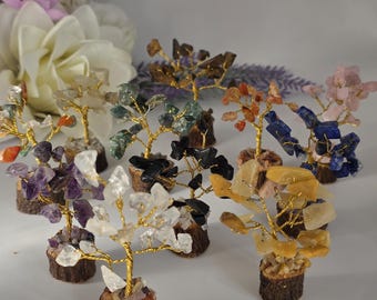 Crystal tree,  Mini gemstone tree, home decor, gift for teacher