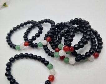 Palestine beaded  stretch bracelets