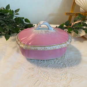 Ancien porte-savon ou porte-objets Royal Ironstone Rose Johnson Brothers 1883-1913