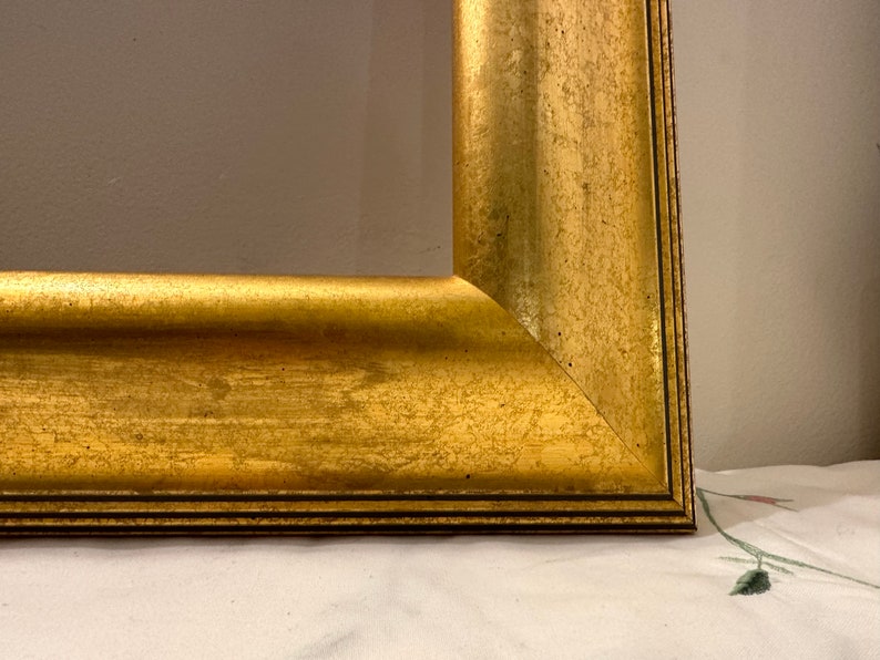 Elegant Wood and Gilded Gold Frame for Canvas/painting 13 X 17 Etsy