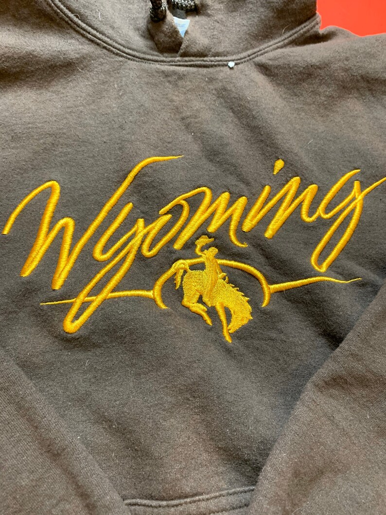 Stitched Wyoming Hoodie