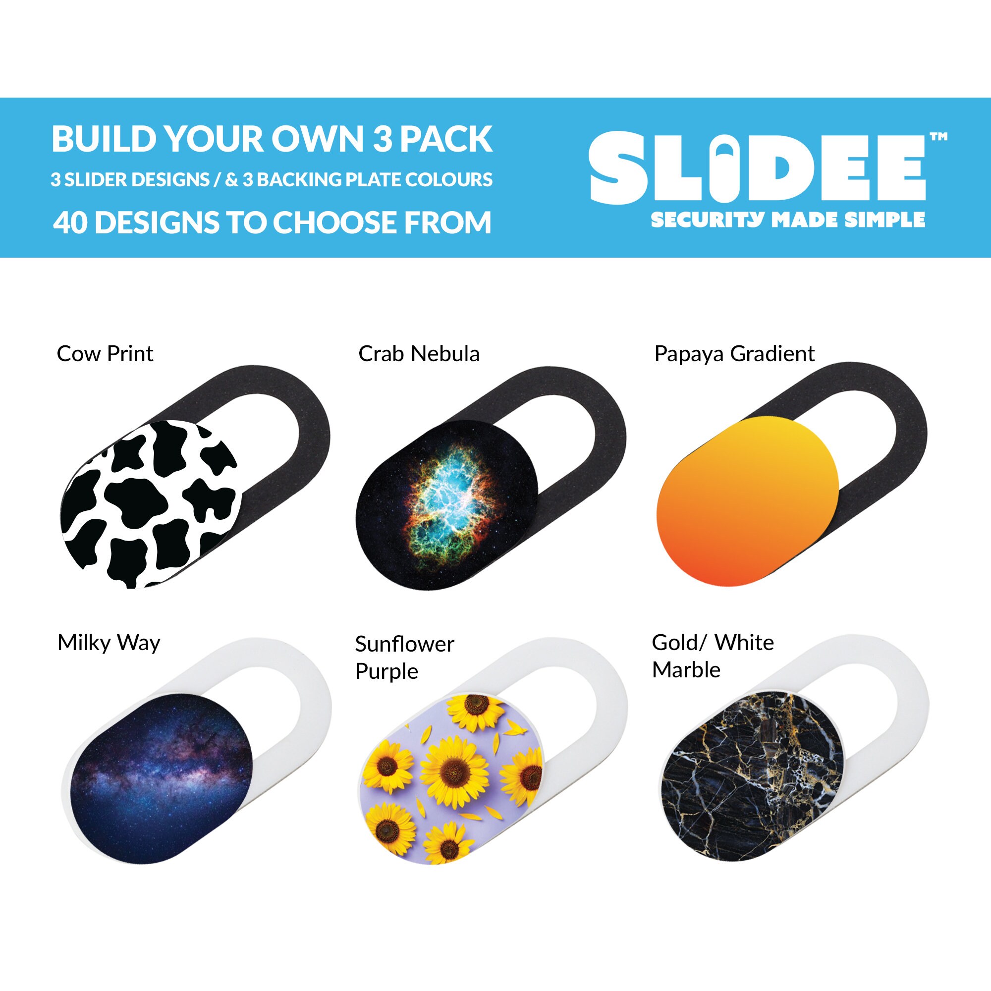 SLiDEE Ultra Thin Webcam Covers - Super Slim Design for Smartphone, i…