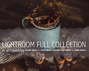 20 Lightroom Mobile Presets for Bloggers, Photographers and Instagram FULL COLLECTION