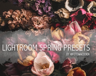 5 Lightroom Mobile Presets für Blogger, Fotografen und Instagram SPRING PRESETS