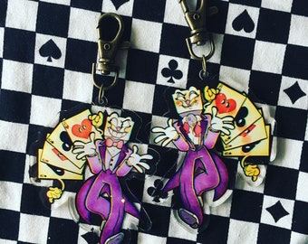 PREORDER King Dice Dakimakura Body Pillow Cuphead Poker Cards 