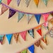 50 PC FREE SHIPPING Multicolor Indian Christmas Wedding Party Decoration, Mehndi Decor, Backdrop,Pom Pom, Gota Hangings.