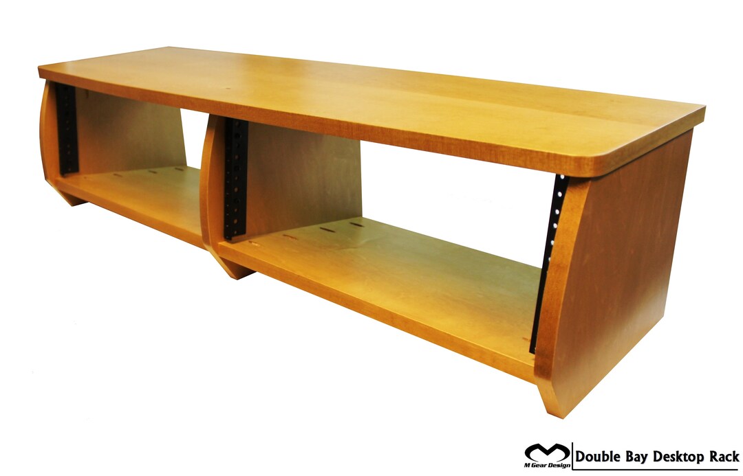 Recording Studio Audio Equipment Desktop Double Bay Rack - 8u - Etsy