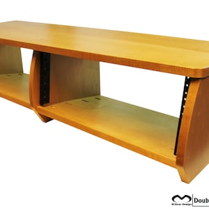 Recording Studio Audio Equipment Desktop Double Bay Rack - 8u