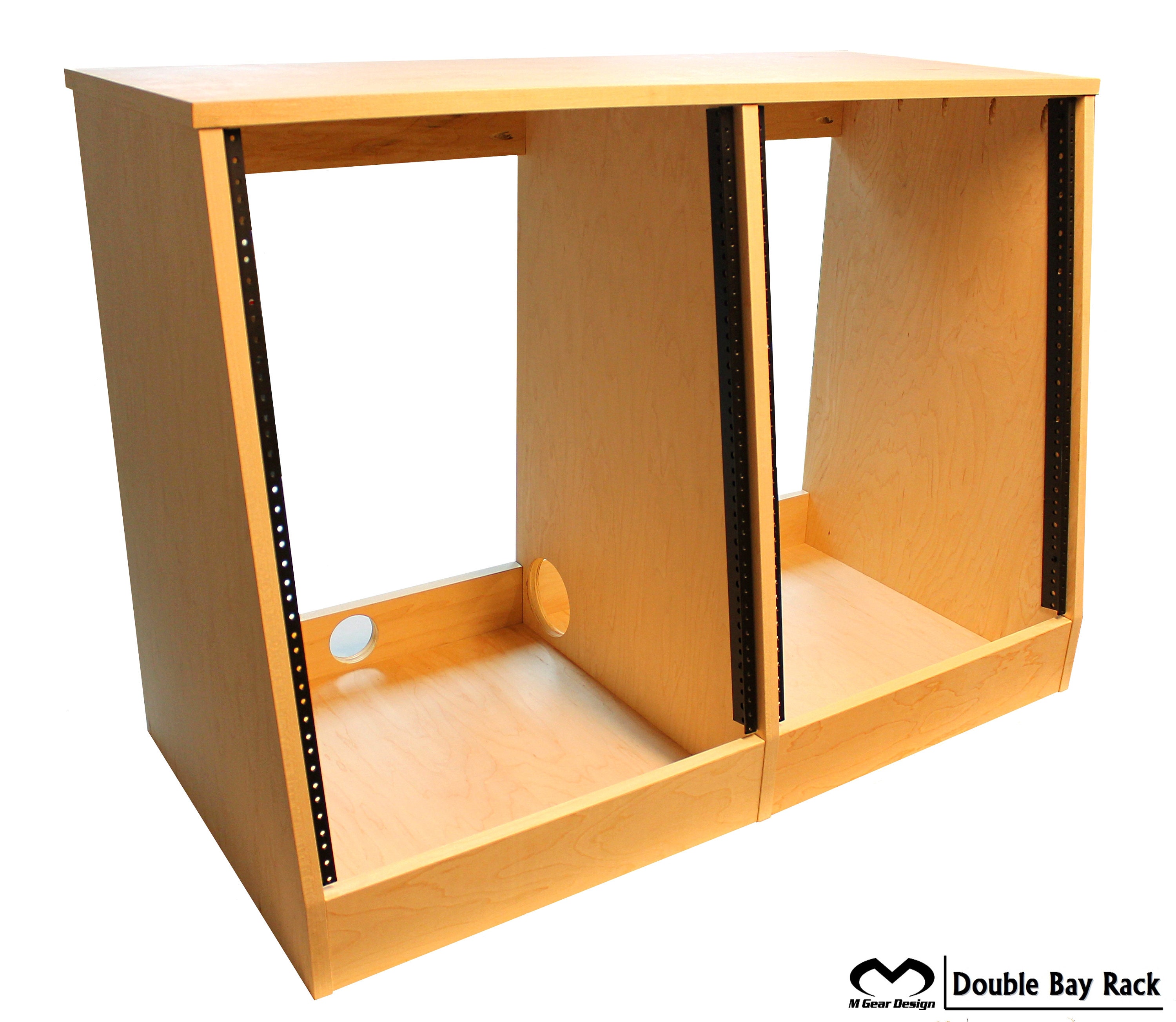 Recording Studio Audio Equipment Rack - 14u Angled Front Double Bay - Etsy