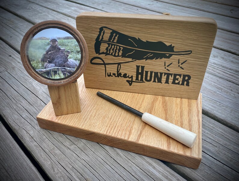 Hunters Gift Turkey Pot Call Display Hunting Hunting Etsy