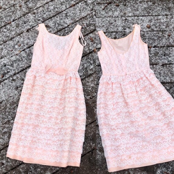 1950s/60s Era Sears Fashion Cupcake Dress, Vintage