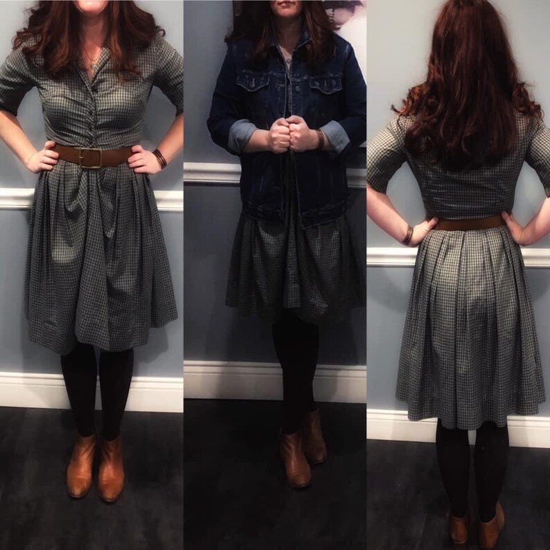 1950s Day Dress by Town-n-Country Lois Young Dallas
