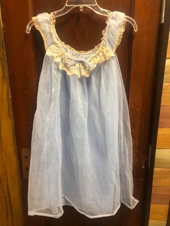 1960s Baby Doll Nightgown Size Small/Medium