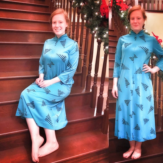 1980s David Brown of California Designer Robe/Host