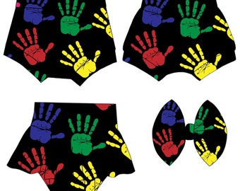 Colorful Children’s Hands