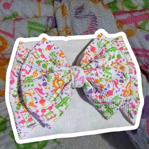 Music Notes Bummie and bow