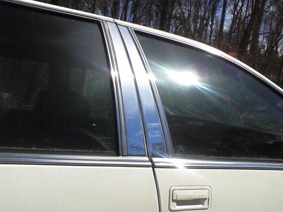 Fits Cadillac Fleetwood 1993-1996 Stainless Steel Chrome Pillar Posts Trim 6PCS Fits Cadillac Fleetwood 1993-1996 Stainless Steel Chrome Pillar Posts Trim 6PCS