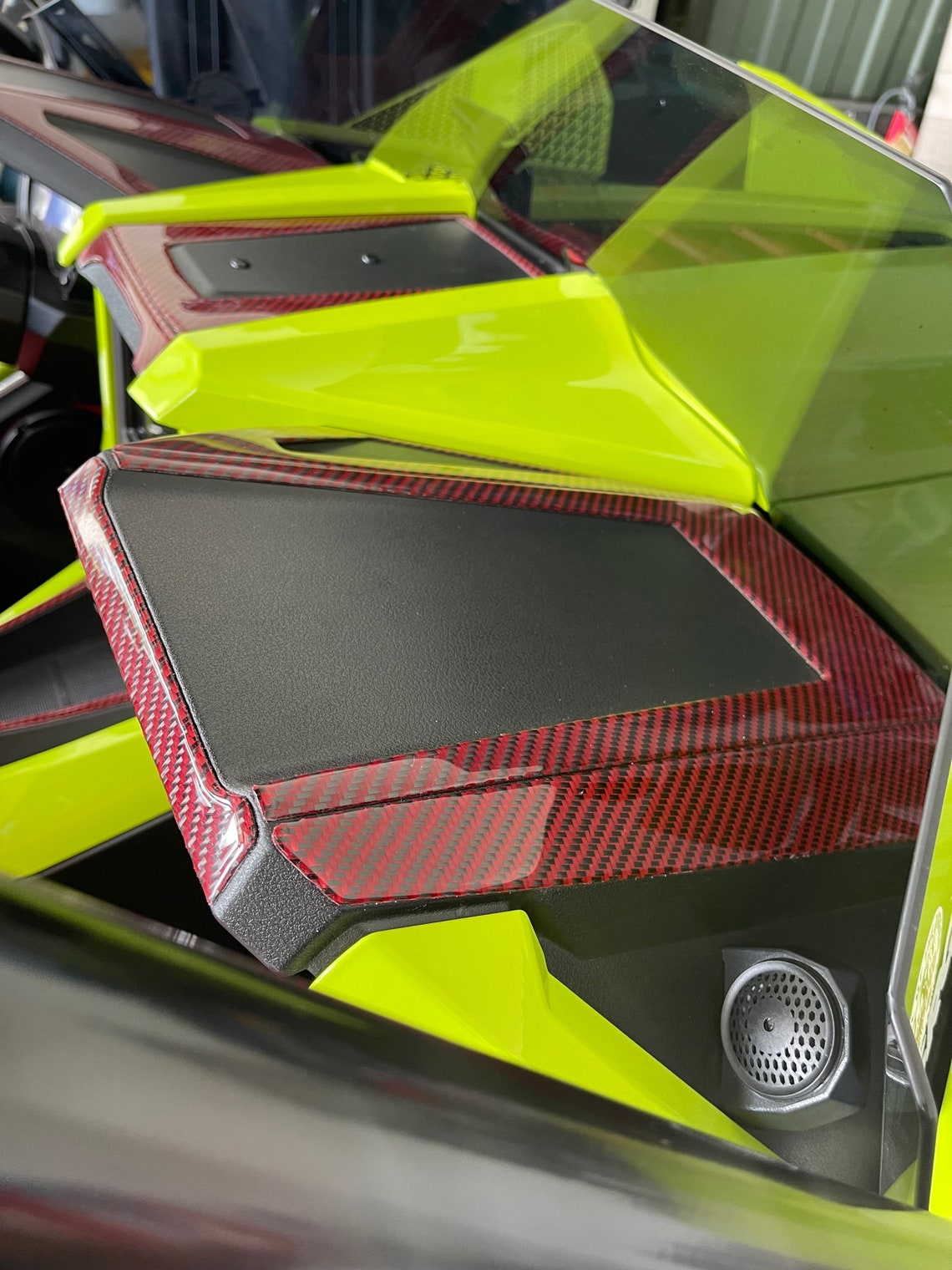 Slingshot Real Carbon Fiber Dash Kit. Fits Polaris Slingshot Etsy