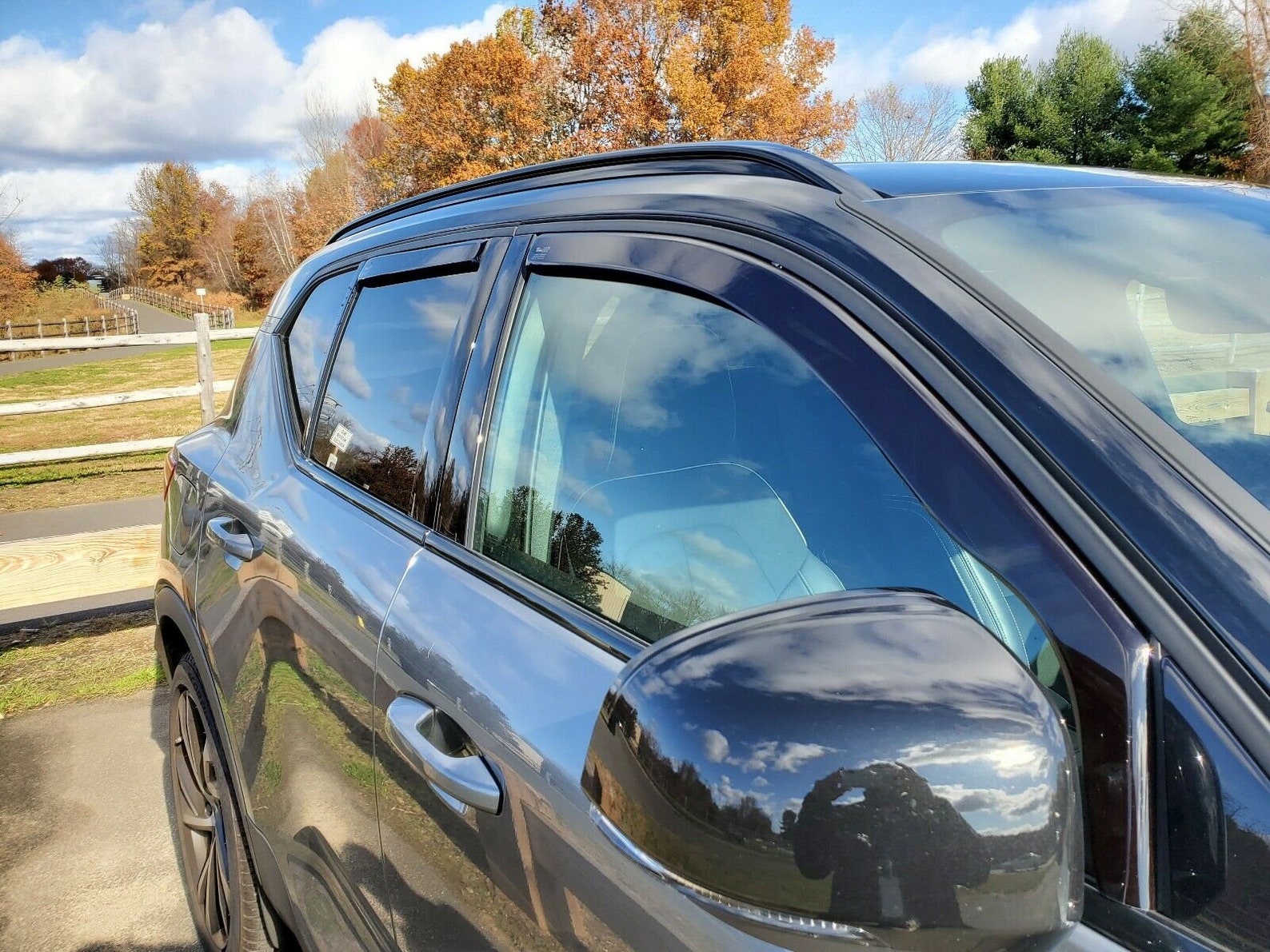 Mazda CX5 Inchannel Rain Guards 20172020 Full Set in Dark Etsy