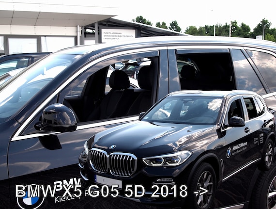 IN-Channel Rain Guards für BMW X5 2019-2024 Komplettset in dark smoke -   Österreich