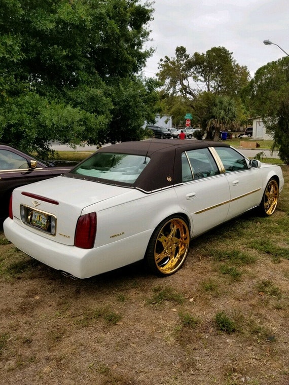 24 KARAT GOLD B Pillars for Cadillac Deville Includes 6 Pillars