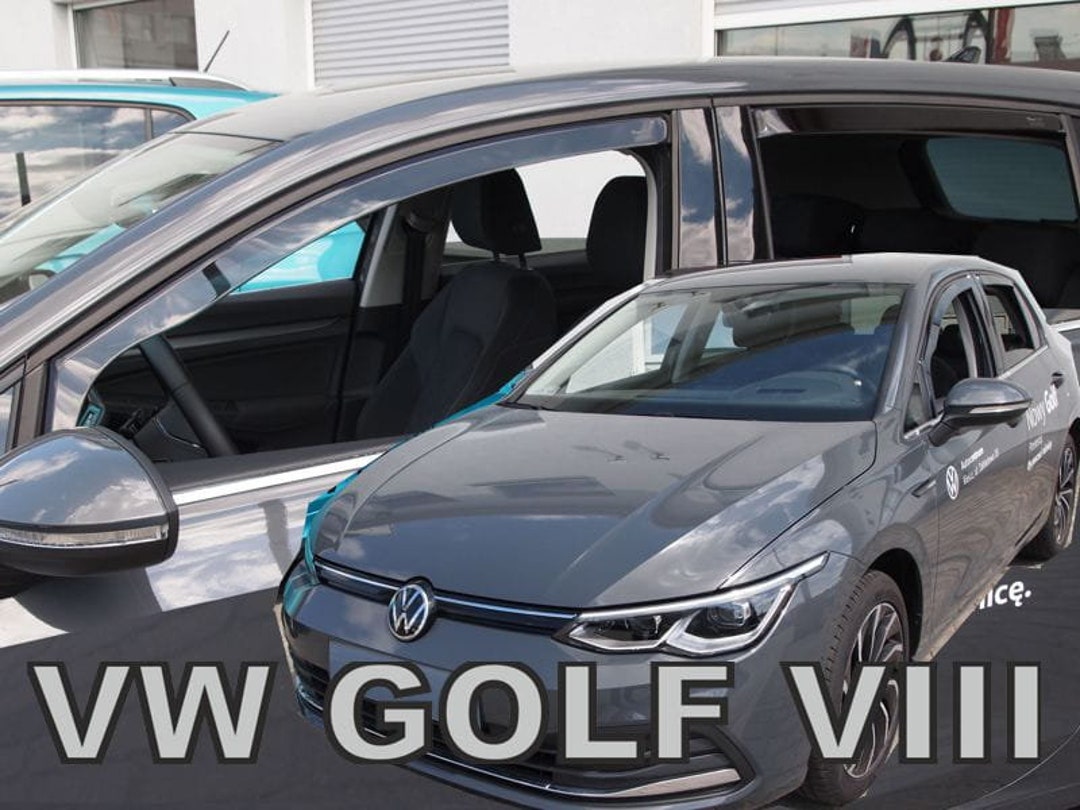 2022 VW GTI and Golf R Side Window Deflectors, Free Shipping