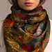 see more listings in the Illustrated Silk Scarves section