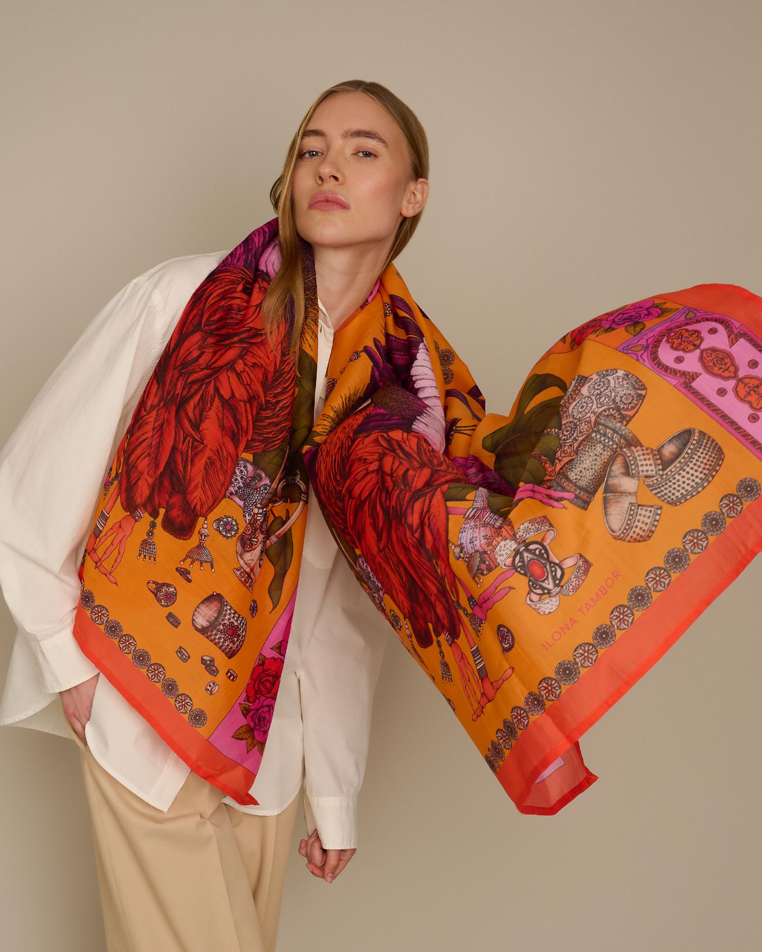Hermes african scarf - Etsy 日本