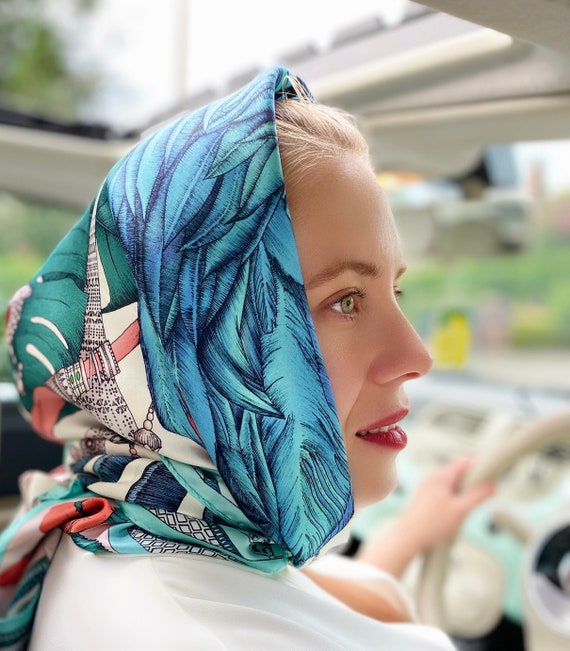 Scarf 2024 100 silk