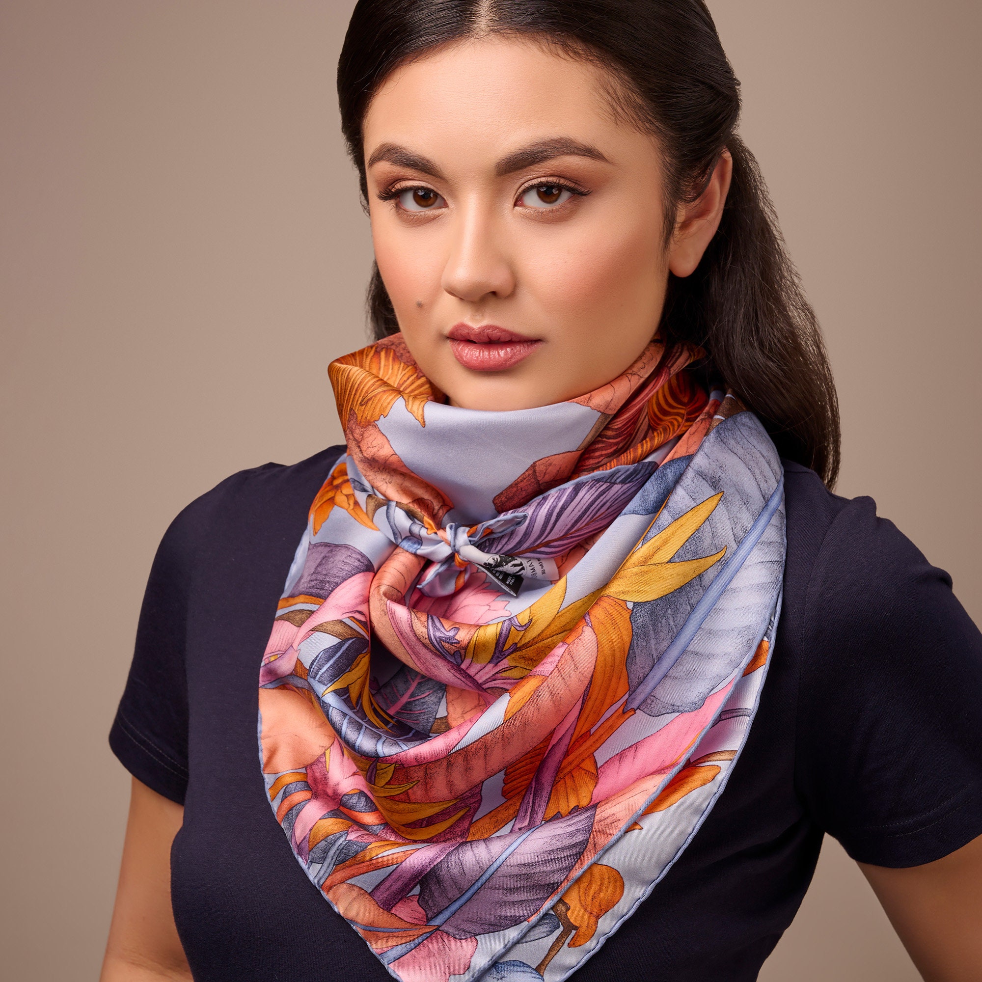 Sciarpa Seta Sciarpa Hermes Prezzo Foulard Hermès In Seta Marina