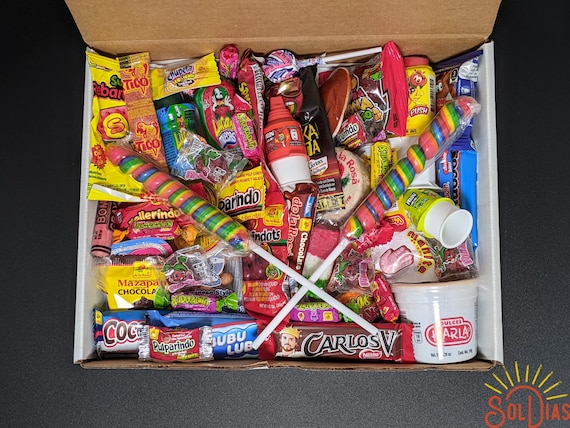 Caja de regalo de dulces mexicanos 3 libras - Etsy México
