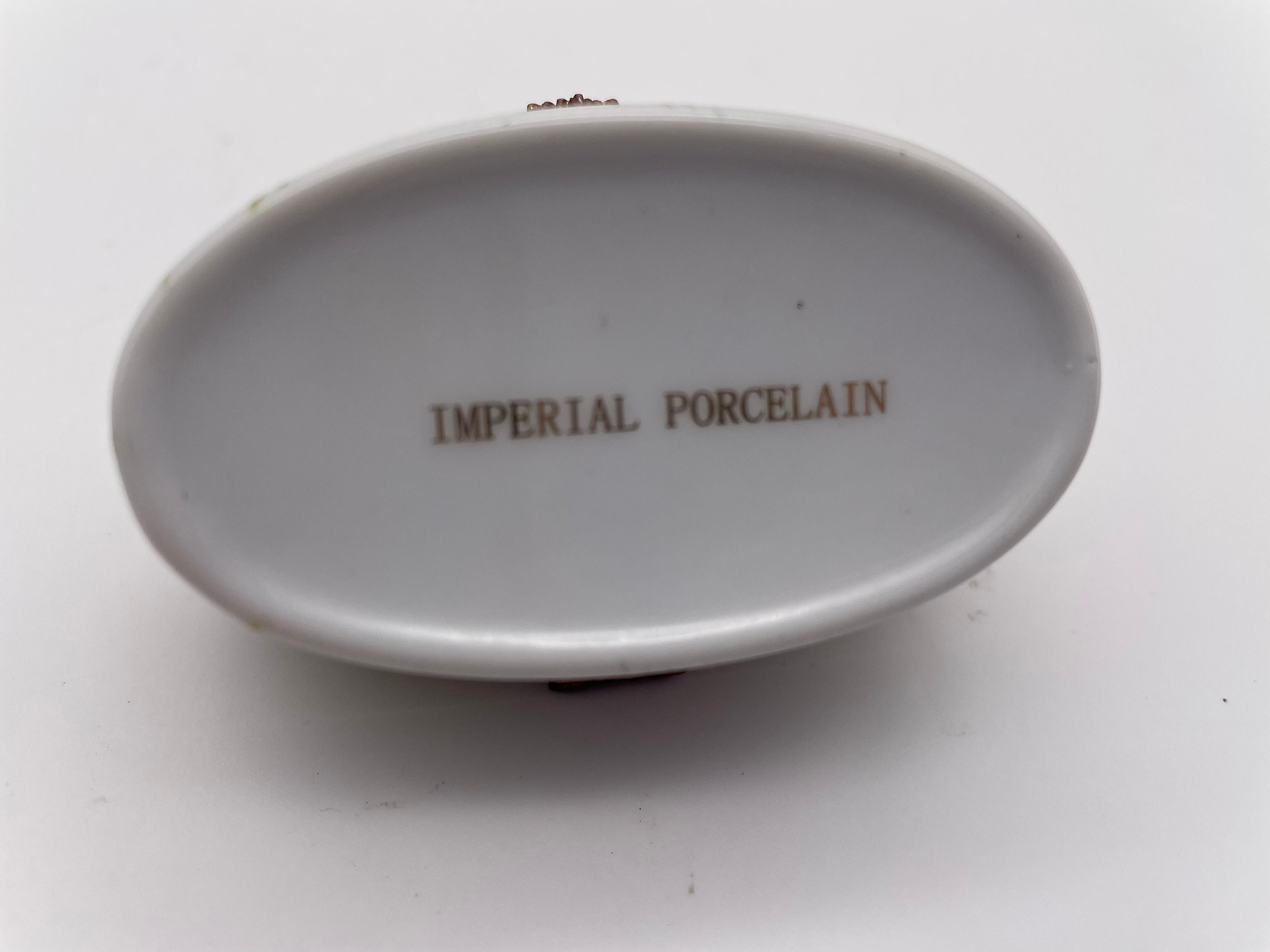 Imperial Porcelain Manufactory の小物入れ Imperial Porcelain Trinket Box - Etsy