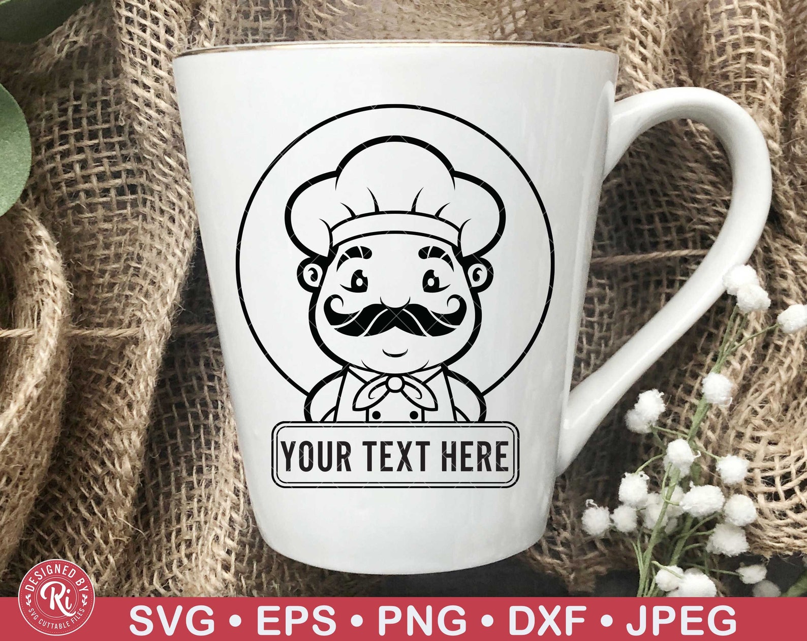 Chef Logo Svg, Chef Monogram, Restaurant Logo, Kitchen Logo, Chef ...