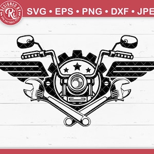Motorcycle Logo Svg, Bike Svg, Motorcycle Sticker, Motorcycle Shirt, Motorcycle Svg, Mechanic Svg, Garage Svg, Motorcycle Decal Svg, Cricut
