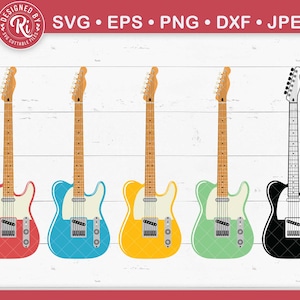 Fender Telecaster Svg, Svg guitare électrique, Svg guitare, musique, Svg rock and roll, groupe de rock, Svg chemise guitare, Clipart guitare