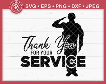 Thank You For Your Service Svg, Proud Veteran Svg, US Army Veteran Svg, US Soldier Svg, Military Svg, Armed Forces Svg, Veteran Logo Svg