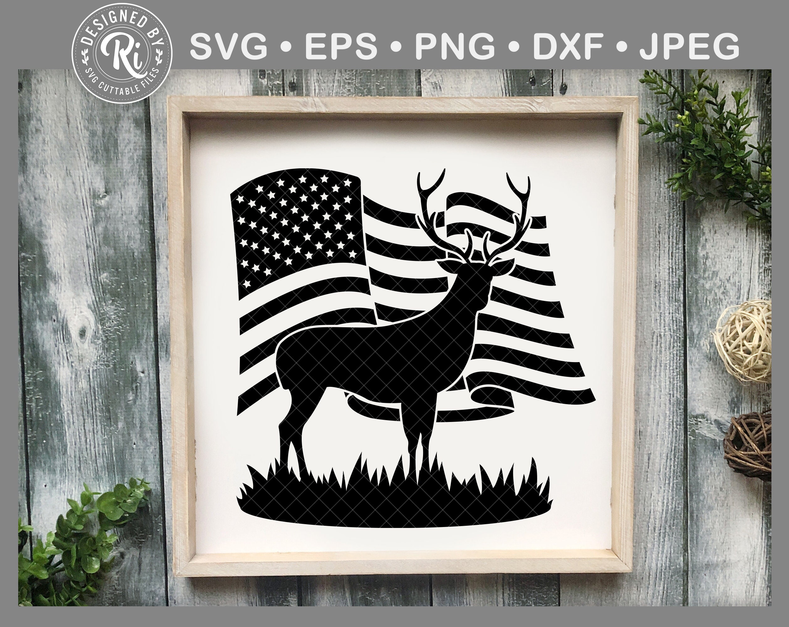 Free Free American Flag Deer Svg 949 SVG PNG EPS DXF File