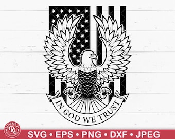 アメリカ国旗 ワシ SVG | アメリカ合衆国 | 星条旗 | Cricut