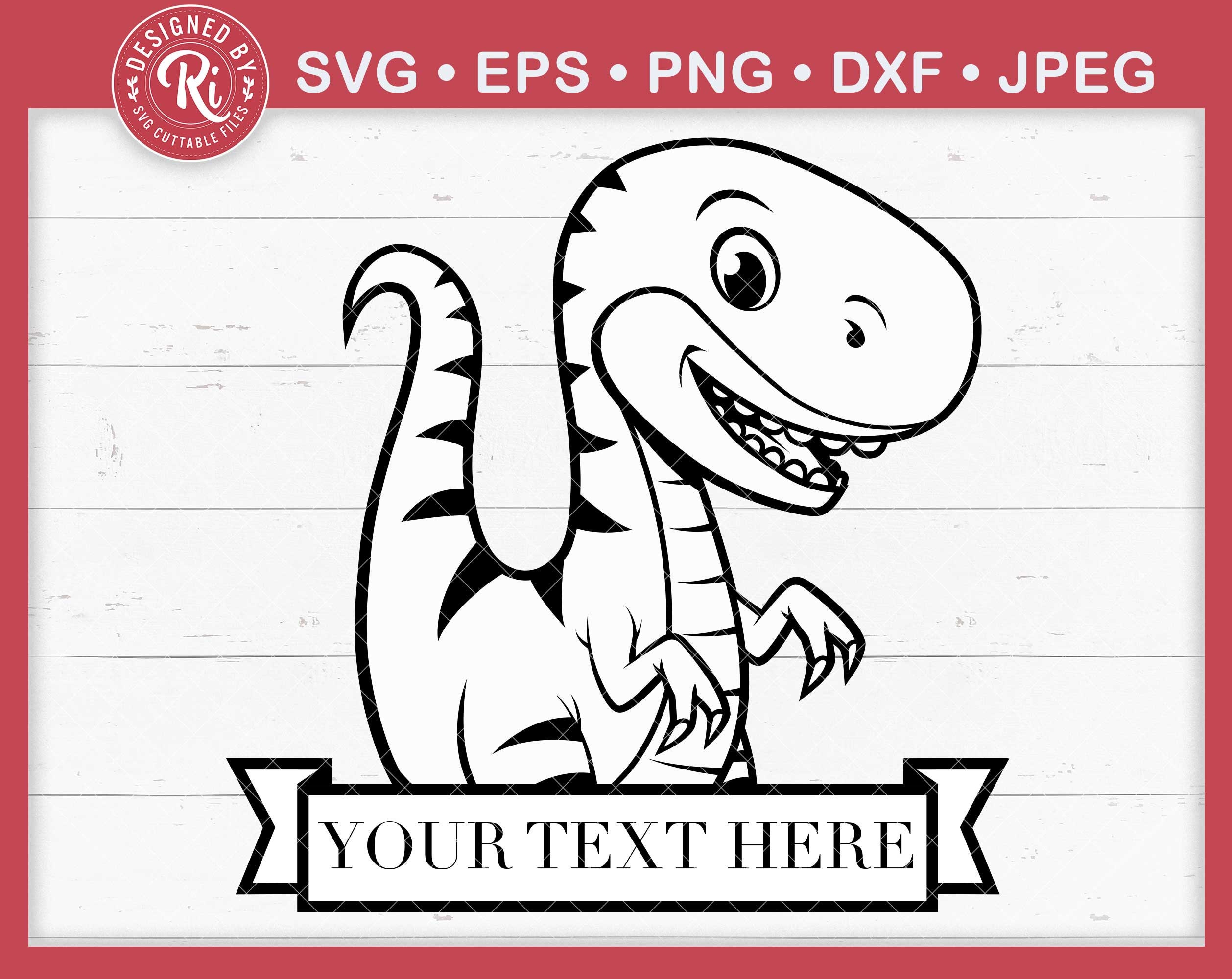 Cute Trex Monogram Svg Baby T Rex Svg Dinosaur Split Svg Etsy UK