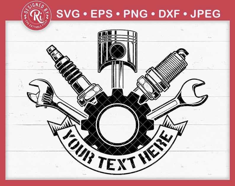 Mechanic Tools Monogram Tool Box Svg Repair Tools Svg Etsy