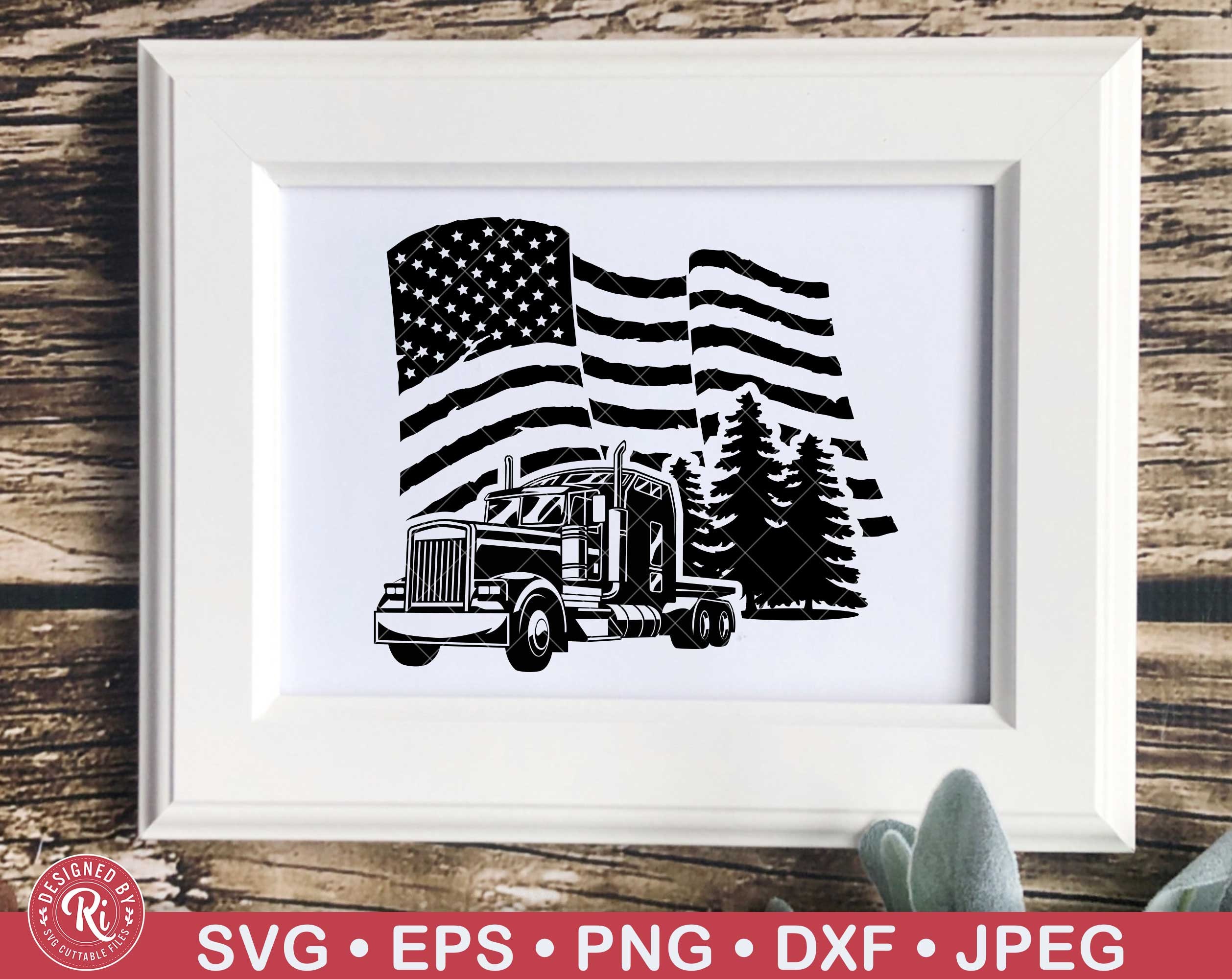 Outdoor Cap Unisex Mit Amerikanischer Flagge - Trucker Cap Im US Style