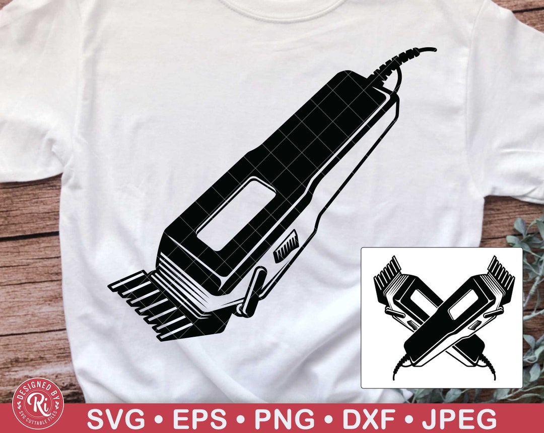 Barber Clippers Svg, Barber Shop, Hair Stylist, Hair Hustler