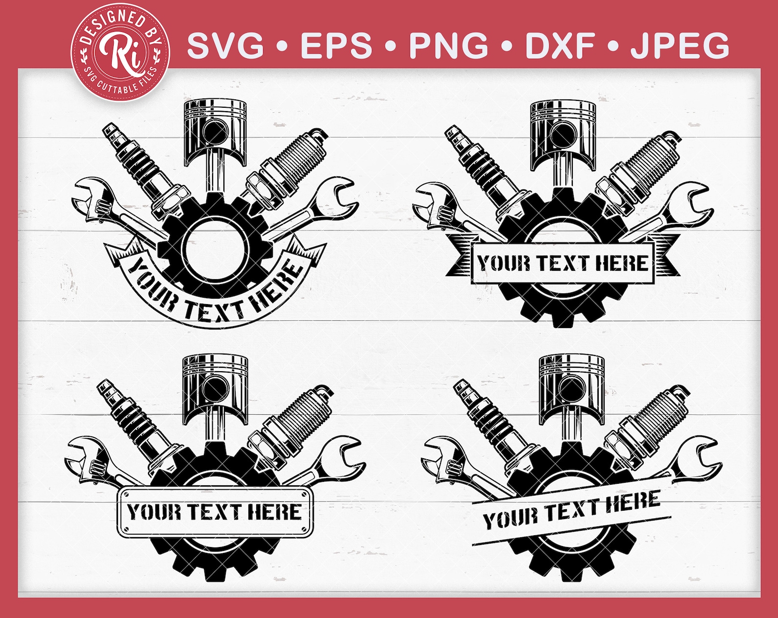 Mechanic Tools Monogram Tool Box Svg Repair Tools Svg Etsy