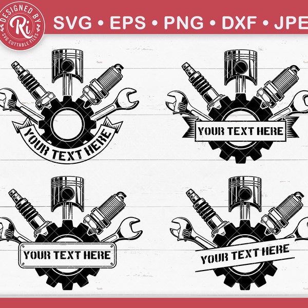 Mechanic Tools Monogram, Tool Box Svg, Repair Tools Svg, Mechanic Svg, Tools Clipart, Mechanics Tools Svg, Mechanic Monogram Svg, Dad Tools