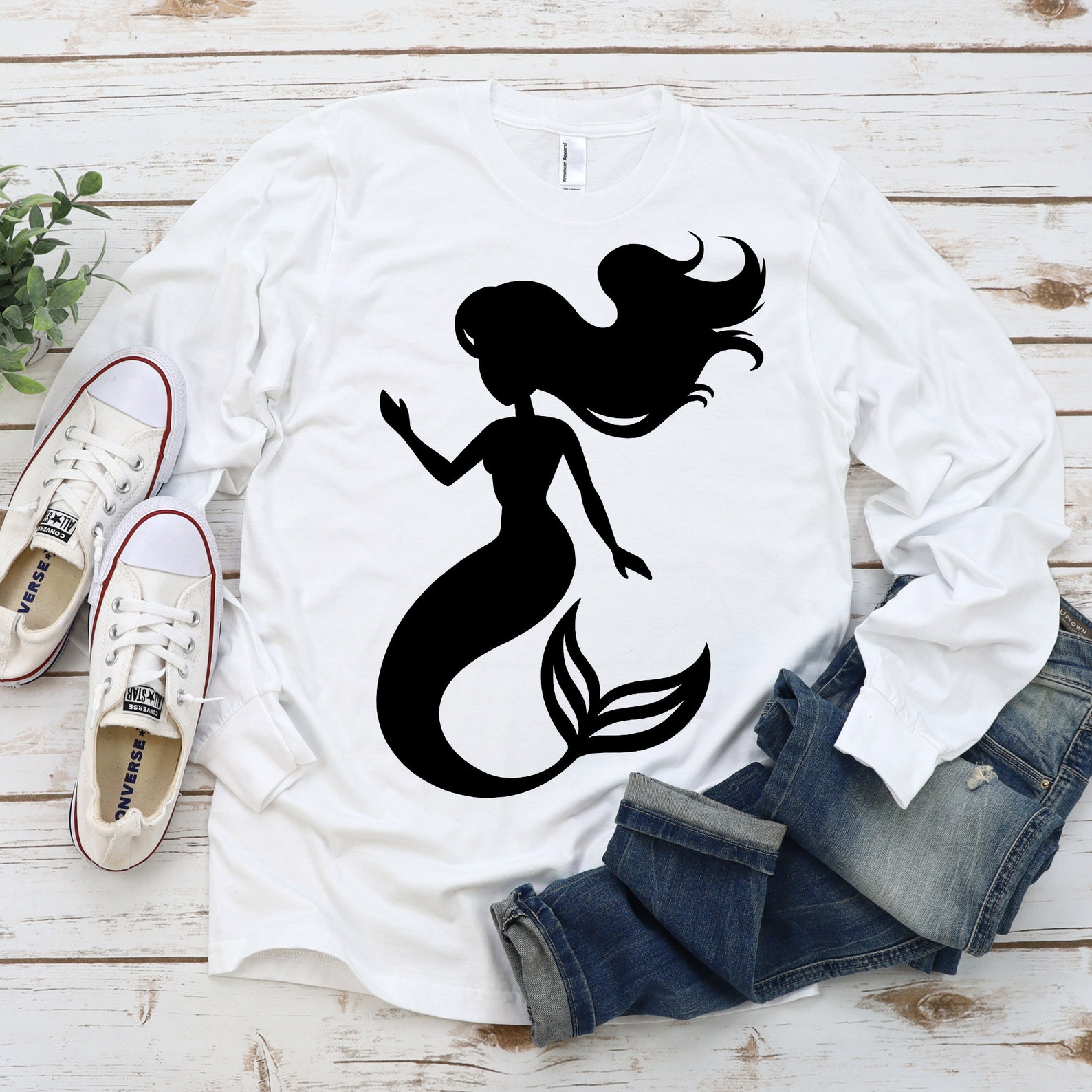 Mermaid Svg Mermaid Silhouette Svg Mermaid Png Mermaid Tail - Etsy
