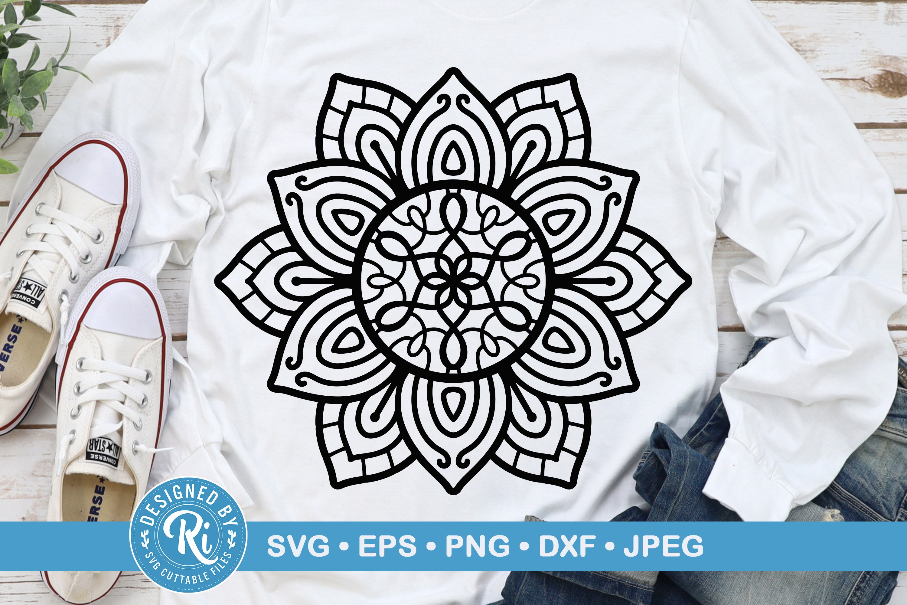 Free Free 116 Sunflower Mandala Cricut SVG PNG EPS DXF File